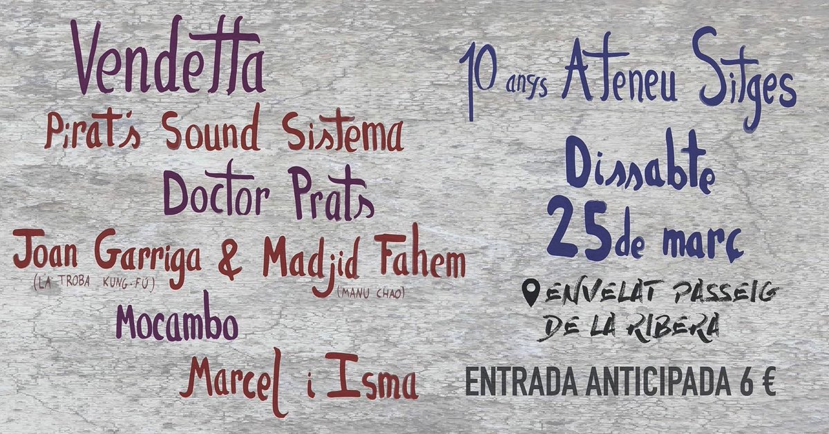 Ateneu Popular de Sitges tweet media