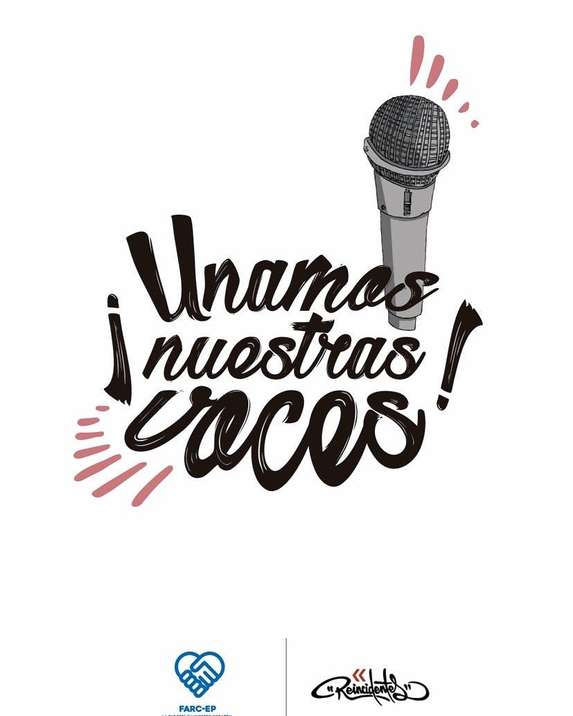 ManuelGarzon27's tweet image. 26deMarzo.7pm.
UnamosNuestrasVoces
@reincidentesbta y @FARC_EPueblo @BorisG_FARC @Tanja_FARC @FARC_Occidente 
LanzamientoVirtual