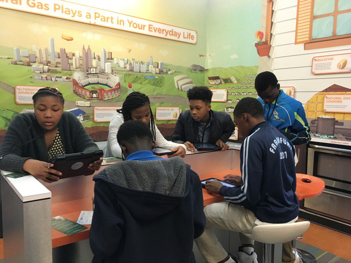 Great morning with Chapel Hill Middle School and Junior Achievements!! <a href="/VMware/">VMware</a>