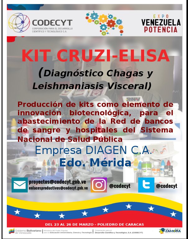 codecyt_'s tweet photo. #ExpoVenezuelaPotencia2017 donde se exhibiran los 15 motores productivos del país. @ExpoVzla #codecyt presente @mppeuct https://t.co/avXlZWCWaN