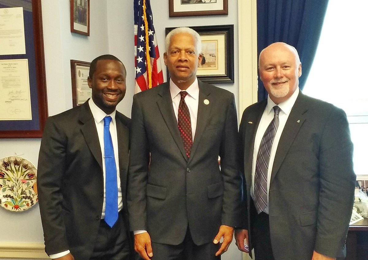 awwa's tweet photo. Great photo of #AWWAFlyIn delegates from Georgia meeting with @RepHankJohnson on water infrastructure issues and financing #wattermatters https://t.co/qvADxLG2SS