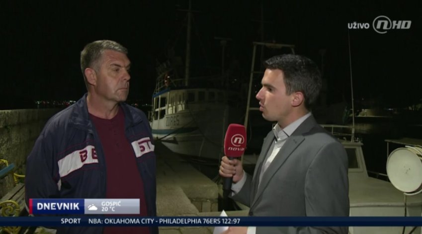 DNEVNIKhr's tweet image. #DnevnikNoveTV #UŽIVO sa otoka #Ugljan-a @VicevicNovaTV: "Gotovo 4000 hrvatskih obitelji izravno žive od ribarstva!"