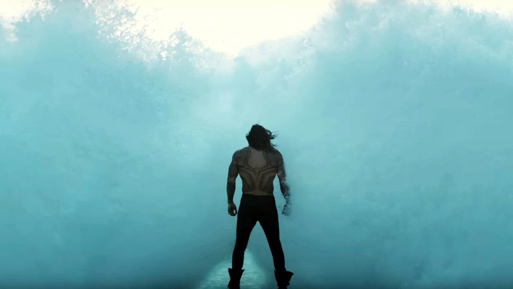 Variety's tweet image. #Batman hands #Aquaman his trident in a new #JusticeLeague teaser bit.ly/2nscXWz