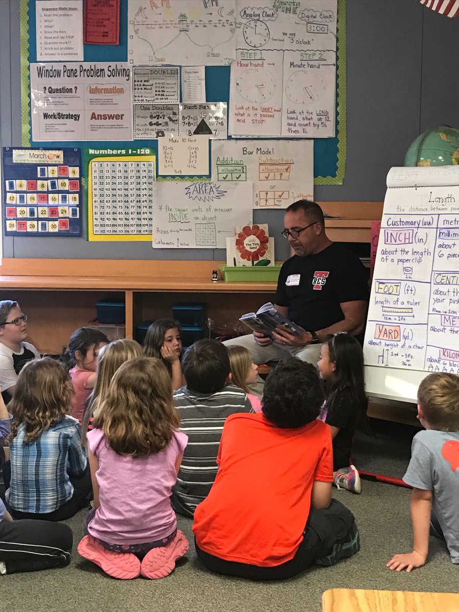 We love to see our Watch Dogs in the classroom!  Thank you for your time today, Mr. Shomette!