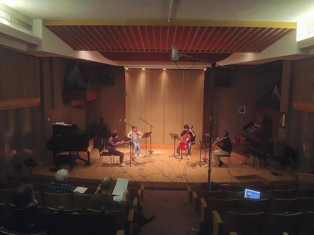 badracket's tweet image. Recorded a String Quartet last night! ift.tt/2o9jP8x