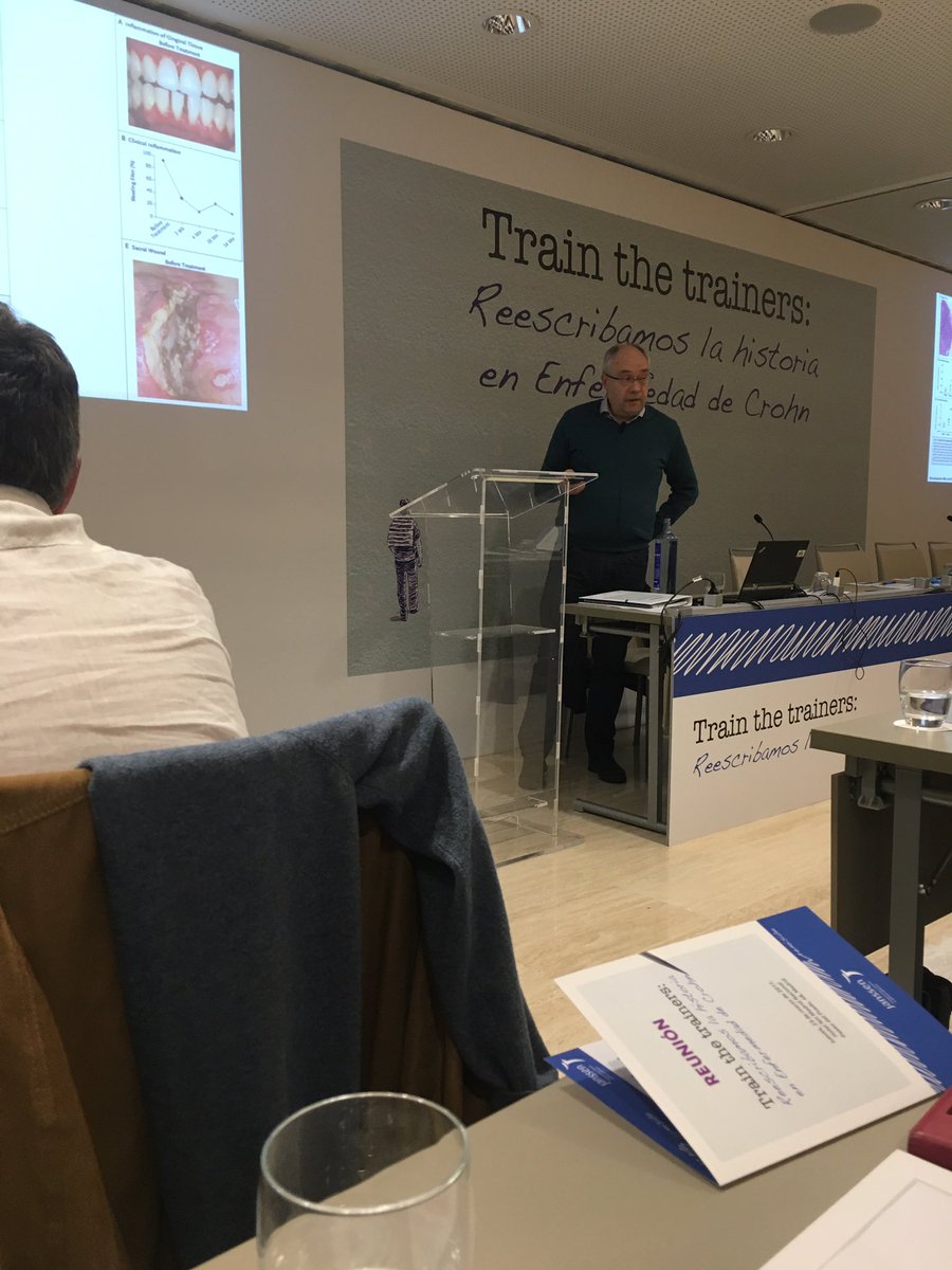 Manuel Barreiro (@manu_barreiro) on Twitter photo El Dr Gomollón <a href="/fgomollon/">Fernando Gomollón</a> explicando el mecanismo de acción IL12/IL23, ustekinumab un nuevo fármaco para la enfermedad de Crohn El Dr Gomollón <a href="/fgomollon/">Fernando Gomollón</a> explicando el mecanismo de acción IL12/IL23, ustekinumab un nuevo fármaco para la enfermedad de Crohn