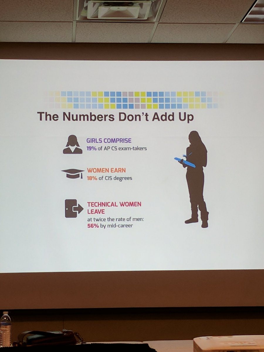 KammasKersch's tweet photo. Thank you to my college CS professor, Terry Harvey for sharing the importance of diversity in CS #cs4de #CS4All https://t.co/8ArDb3sG4K