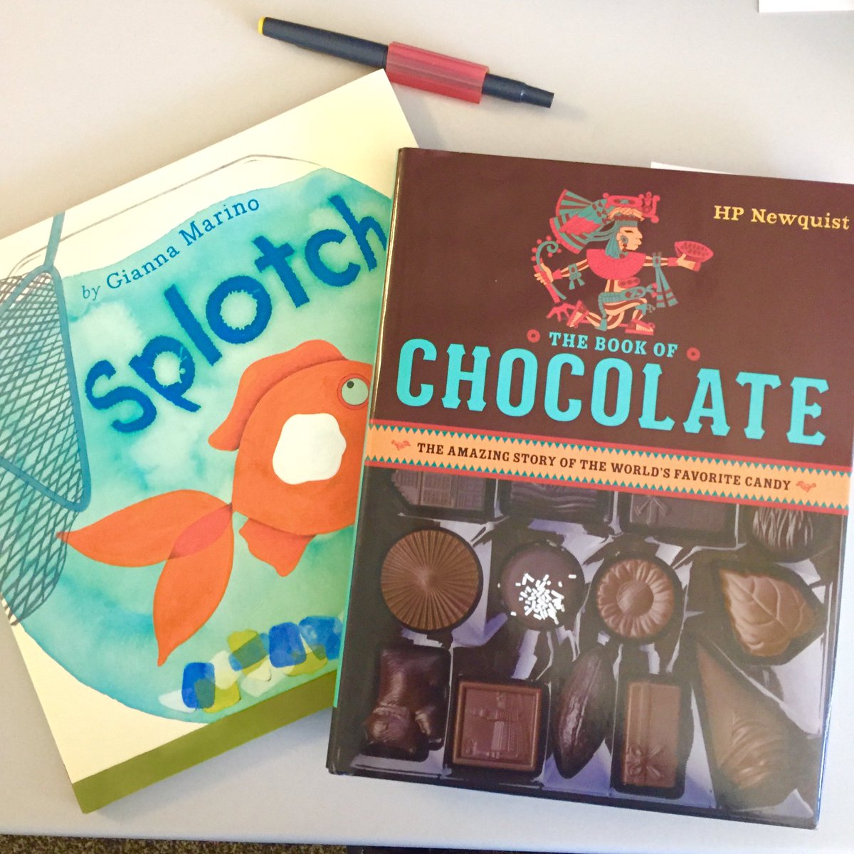 Nothing quite like that new book smell!