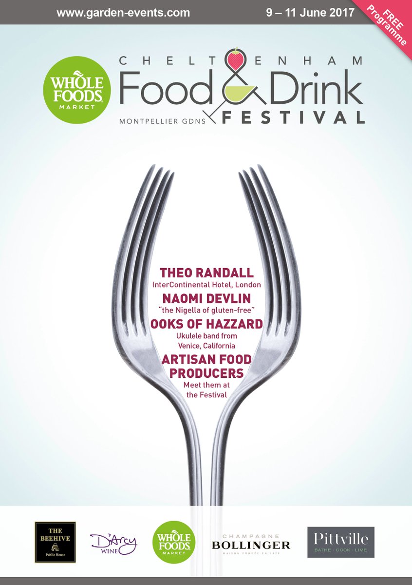 omega3design's tweet photo. The #cheltenham #food and #drink #festival Here is the new front cover designed by #omega3design #cheltfoodfest #design #print #brochure https://t.co/vngPsDPCyh