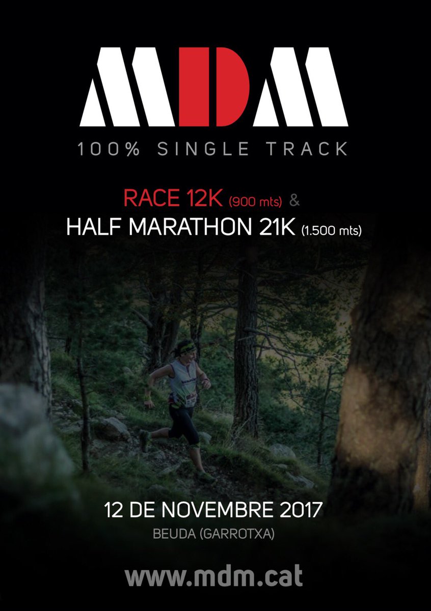 RunNoLimits (@rnlimits) on Twitter photo 12/11 Torna la #MDM 21 i 12k mdm.cat <a href="/TrailRunGirona/">TrailRunningGirona</a> <a href="/naciomuntanya/">NacióMuntanya</a> <a href="/esportistesCAT/">Esportistes.cat</a> @GironaRunning
@Running_es 12/11 Torna la #MDM 21 i 12k mdm.cat <a href="/TrailRunGirona/">TrailRunningGirona</a> <a href="/naciomuntanya/">NacióMuntanya</a> <a href="/esportistesCAT/">Esportistes.cat</a> @GironaRunning
@Running_es