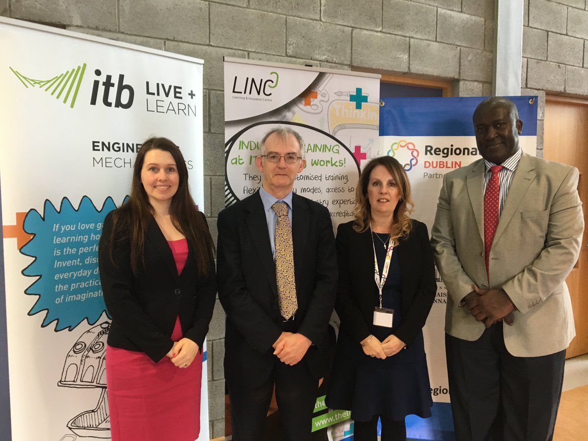 SkillsDublin's tweet image. Well done @itbdublin @theLINCDublin great event addressing an innovative #learnandwork approach. Delighted to support &amp;amp; lots to come #skills