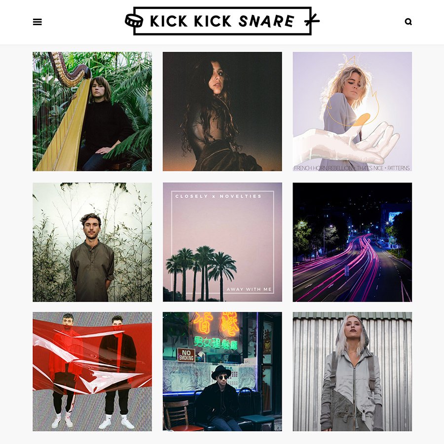 Under the influence of good music. kickkicksnare.com