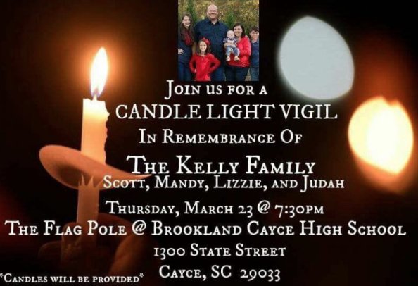 Our thoughts go to the 2 children from the Kelly family and the lives lost. A candlelight vigil will be held tonight bit.ly/2mYLQzi