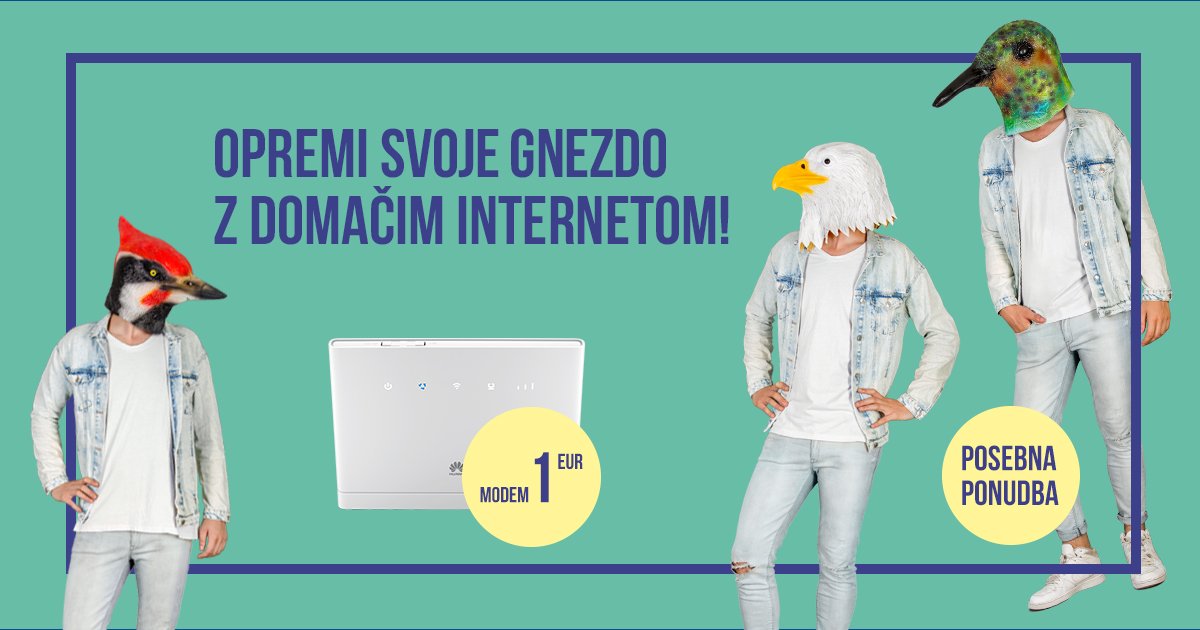 Se ti in tvoje gnezdo pripravljata na spomladansko čiščenje? Da bo delo minevalo ob glasbi iz neta, si privošči #ORTO Domači internet.