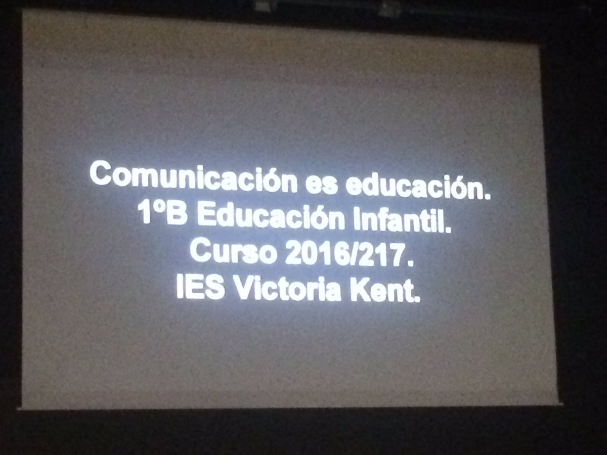 IESVictoriaKent's tweet photo. Comunicación es educación #IVKEduINFANTIL #Comunikent https://t.co/zXoVTNycLn