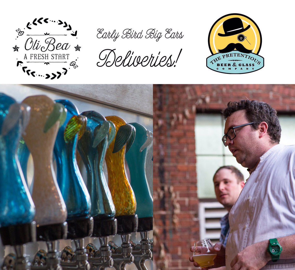 Hey <a href="/BigEarsFestival/">Big Ears Festival</a> fans! We're doing FREE DELIVERY to our buddies at <a href="/PretentiousGlas/">Matthew Cummings</a> Beer Co today! #bigearsknox  #knoxrocks