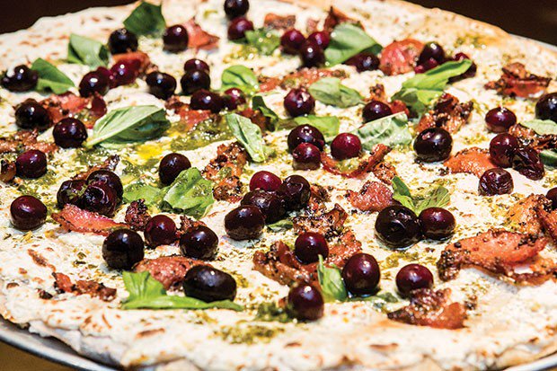 cityoven's tweet photo. City Oven's contribution to Pizza Week is the BBR - blueberry, bacon and ricotta! For info go to https://t.co/Le1xE41nz6. https://t.co/2xN4XYSb4J