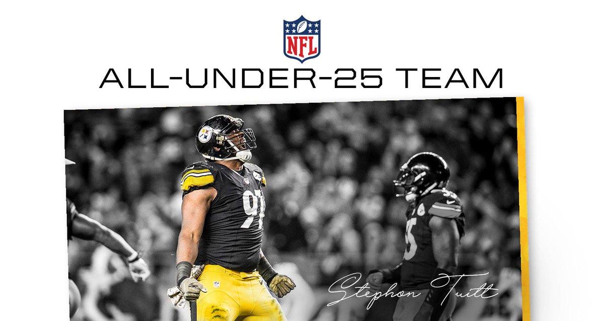 Stephon Tuitt was named to the NFL All-Under-25 team.  MORE: stele.rs/wgwg3X https://t.co/2iuIHGFp7v