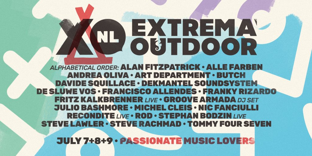 BEM! De line-up voor #XO17! Ben jij erbij? Tickets: xofestival.nl