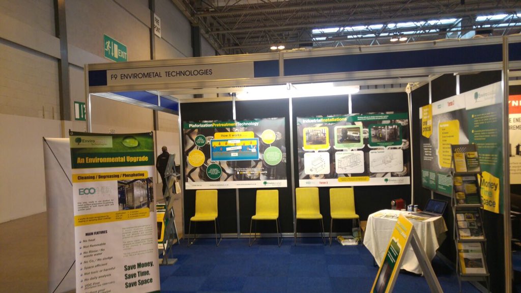 envirometaltech's tweet photo. That's a wrap! Another great show @SurfaceWorldMag #surfaceworldlive @thenec #ukmanufacturing #pretreatment https://t.co/0yGYYx1ywi