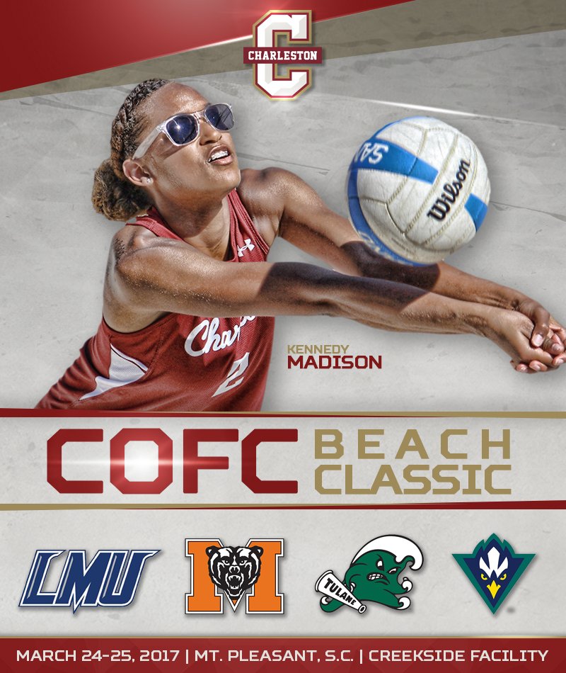 CofC Volleyball tweet media