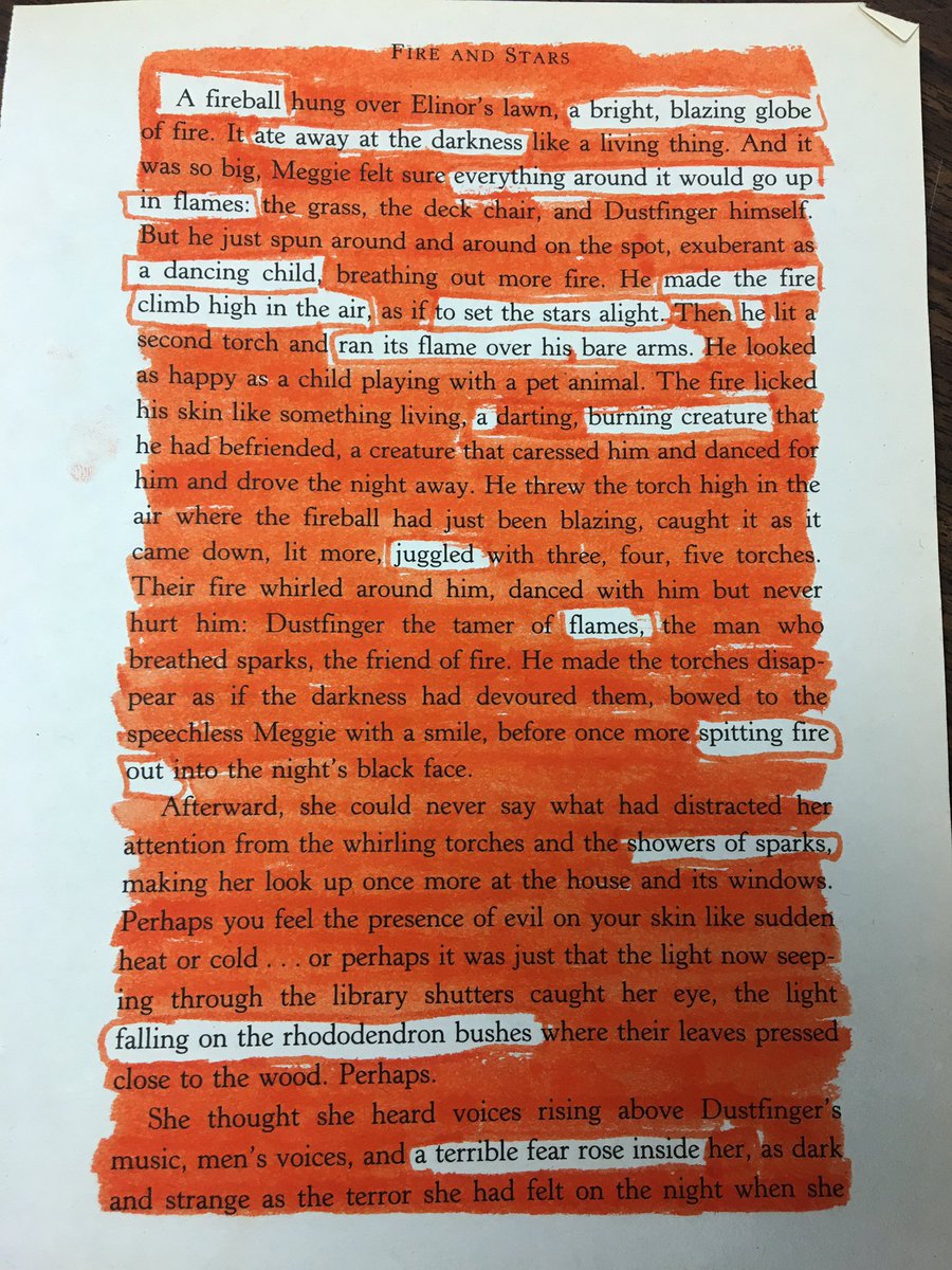 AnnBrobbel's tweet photo. The Write Moves - Blackout Poetry #NKMSPursuit2017 https://t.co/bH5FqHA9ut