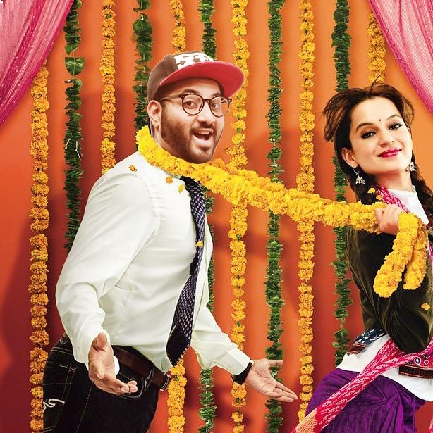 The \"Joru ka ghulam\" kinda picture. But, who the joru though? Also, Happy Birthday Kangana Ranaut. You slay 