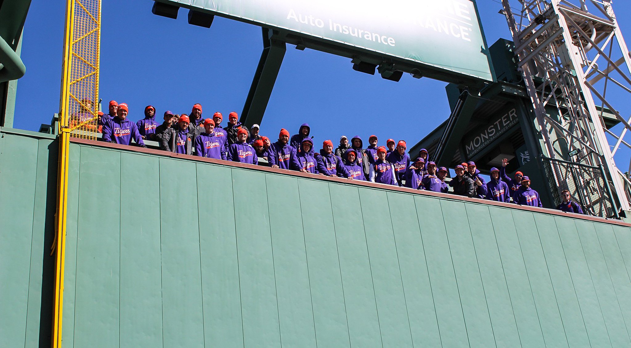 Clemson Baseball on Twitter "More images from Fenway Park...…