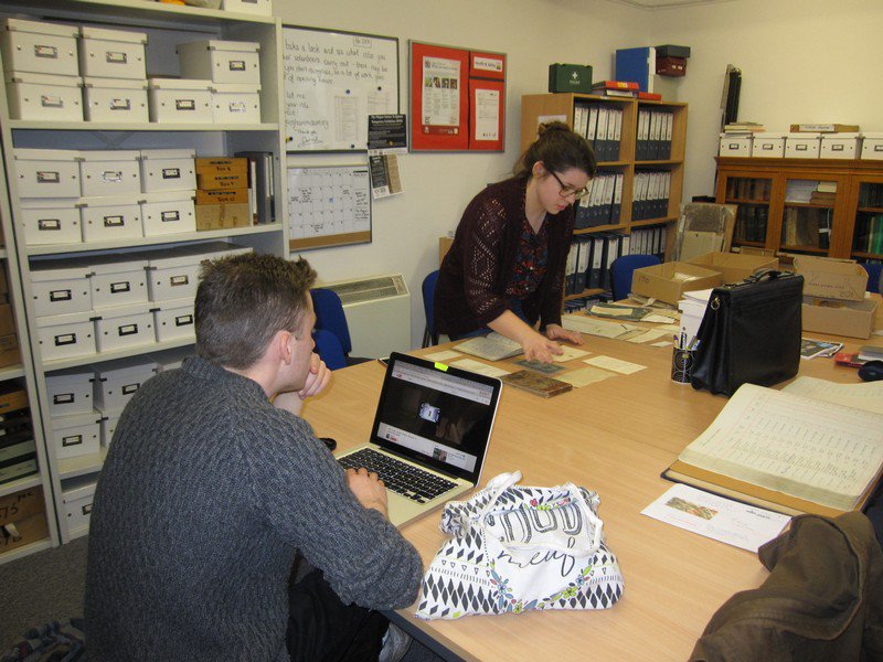 EghamMuseum's tweet photo. Museum blogger Rhi, has been talking to our cataloguing team, who work on behind-the-scenes tasks, see: https://t.co/KW7yM9cqRT #MuseumPics https://t.co/2BDUujzkCG
