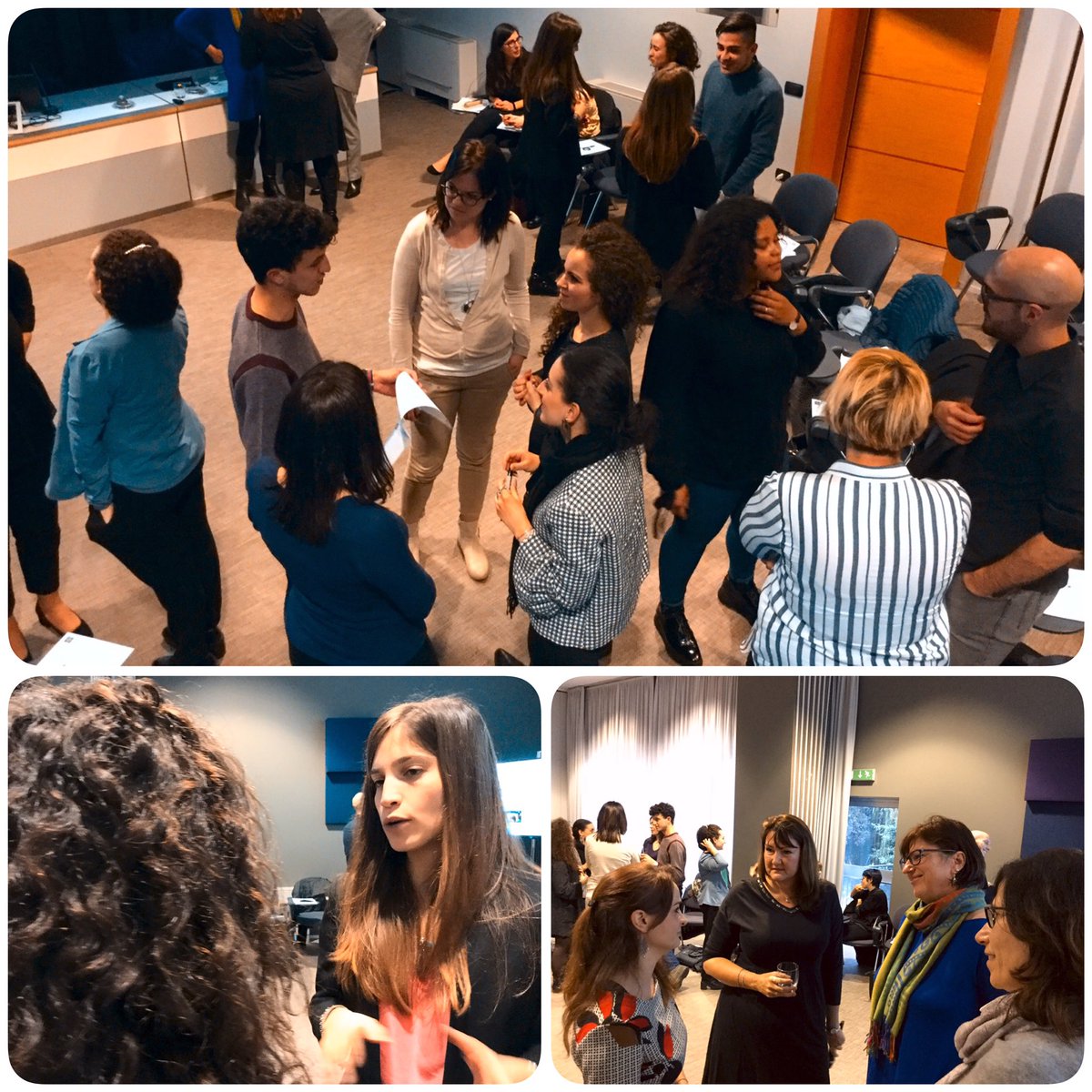 Federcongressi's tweet photo. First Convention's #letsnet with @IMEXAnnie and @IMEXDale. Waiting for Get-Together party on #lakegarda. #concretiecompetitivi #mentore https://t.co/1GSAefrXFG