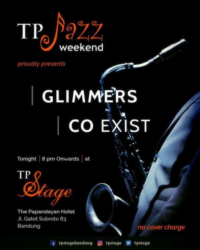 #tpjazzweekend friday, march 23

#jazz
#jazzclub
#tpstage
#thepapandayanhotel
#bandung