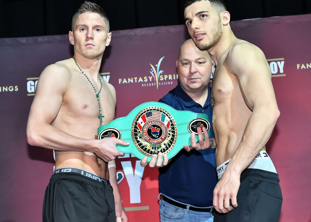 Focused and ready to take care of business and lift that belt tonight. Thanks for all the well wishes! #TeamQuigley #UnleashTheBeast 👊🏼🇮🇪☘️