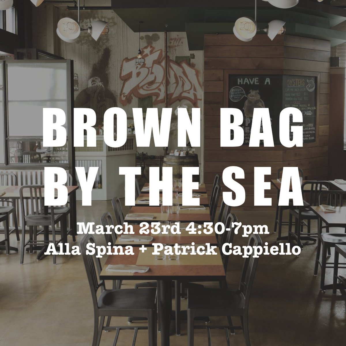 Join @allaspinaphilly &amp; <a href="/patrickwine/">Patrick Cappiello</a> TODAY for $1 oysters &amp; discounted sips of 40oz Muscadet &amp; 40oz Rose! #pww17 <a href="/phillywineweek/">Philly Wine Week</a>