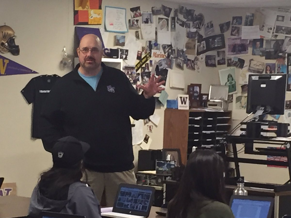egovwatech's tweet photo. Teacher Brady Olson at N Thurston HS is featured in tonight's premiere of Shots Fired at Seattle's Northwest Film Forum https://t.co/OOsfKMuKs1