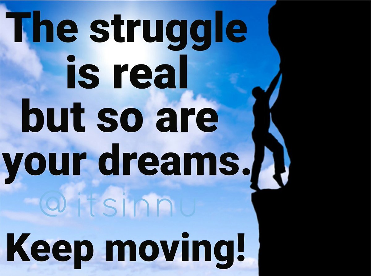 ItsInnU's tweet photo. Nobody said getting where you want to be would be easy, but it's worth it. Keep moving. #itsinnu https://t.co/Q1L4tEfilE