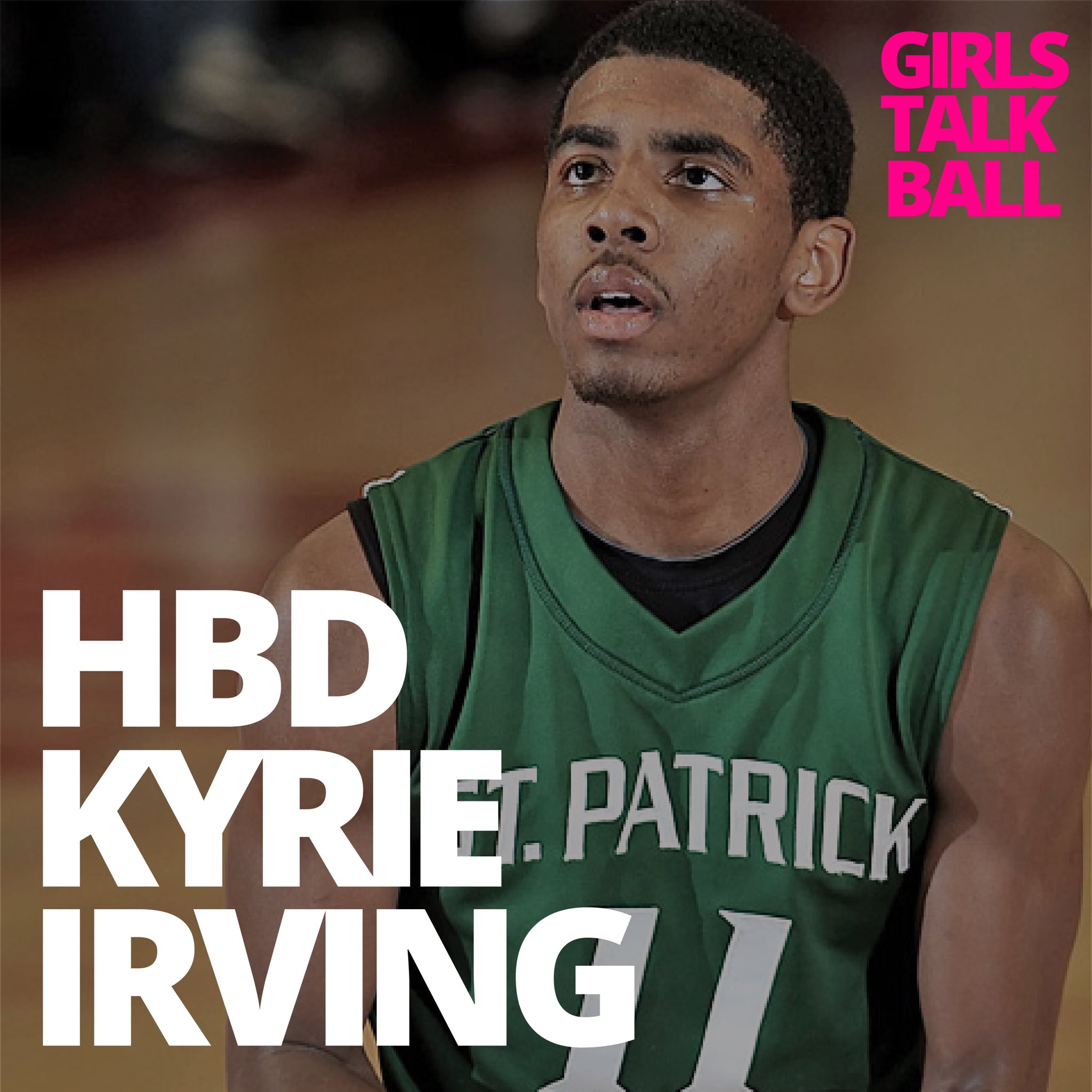 Here\s a in honour of Kyrie Irving\s birthday. Happy birthday to our !   