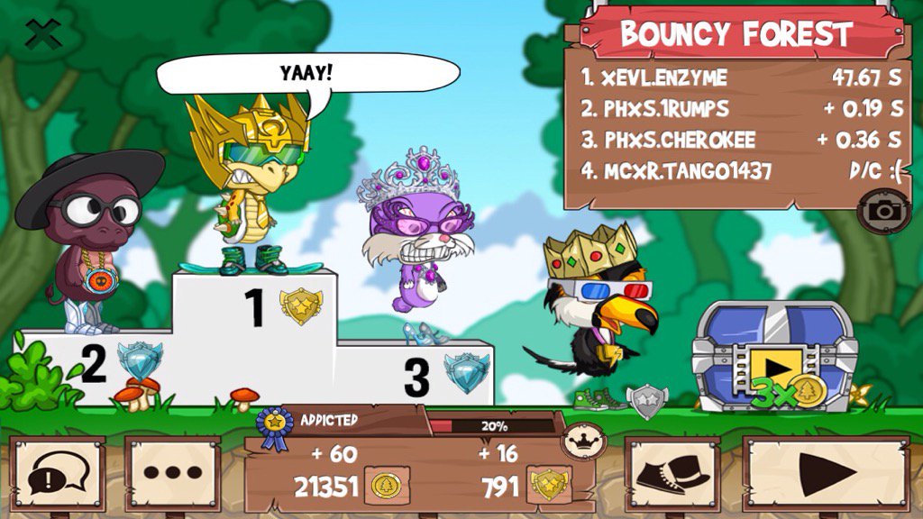 AriceMr's tweet photo. Get on my level, son! #funrun2 #1Rumps #CheRoKee #tango1437 https://t.co/anKSICgUe2