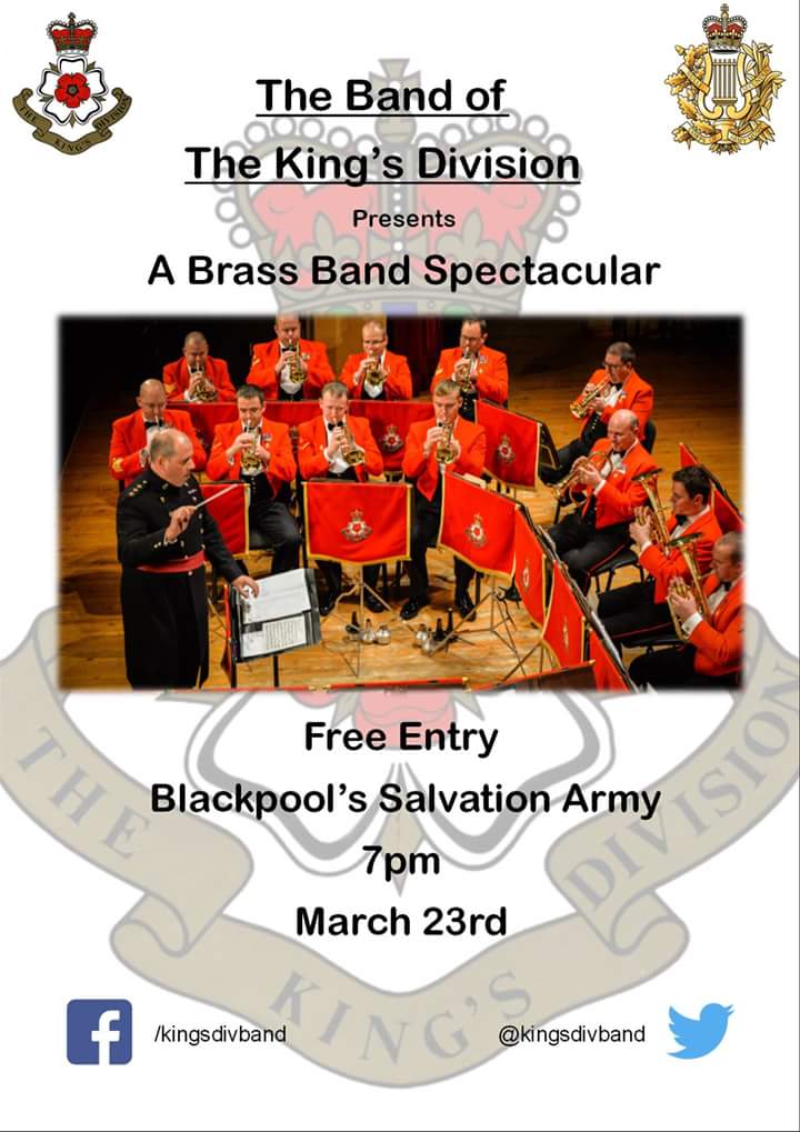 ThorntonBand's tweet photo. Rehearsal cancelled! However, some of the band members are going to support our MD in his day job! Looking forward to a wonderful concert. https://t.co/kdtA5oGt80