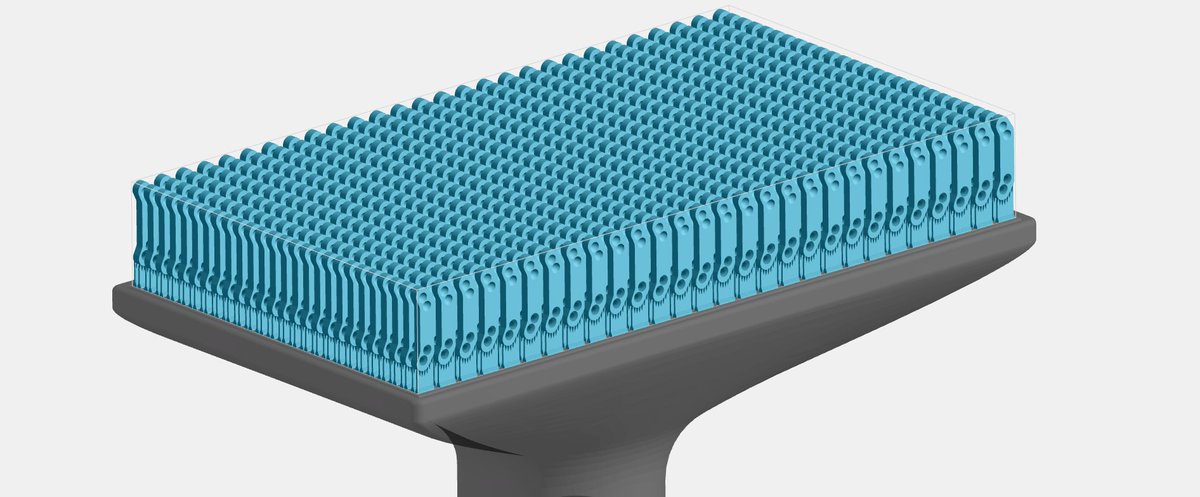tombielecki's tweet photo. Case study showing 3D printing 'perfectly' competitive with injection molding, 700 parts at a time <1week lead time https://t.co/PWJjZju4jO https://t.co/X2PlAHNPqG
