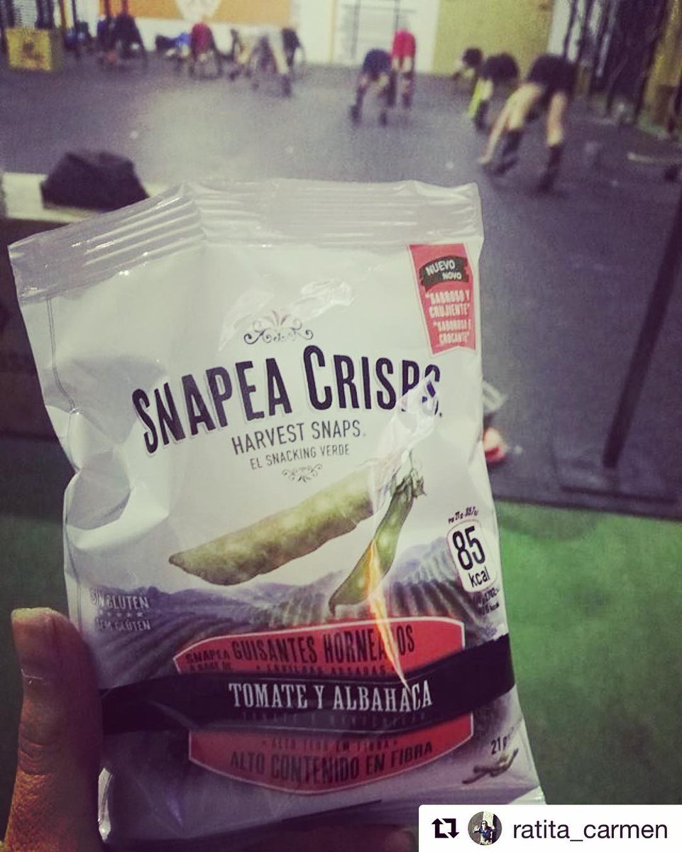 ¡Gracias! 😀👍🏻 #Repost @ratita_carmen
Que no puedo entrenar,no pasaaa naaa... meriendo unos guisantes horneados, estan super  ricos altos!