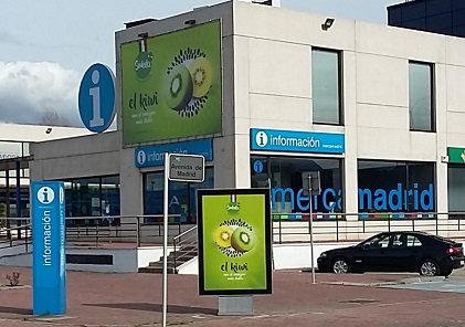 poscosecha's tweet photo. Los #kiwis #Sweeki conquistan #Madrid! https://t.co/nrEK6D5N9i @fruitecom_rp #poscosecha #frutas #tropicales #kiwi #fruit https://t.co/8xfkDF2SpX