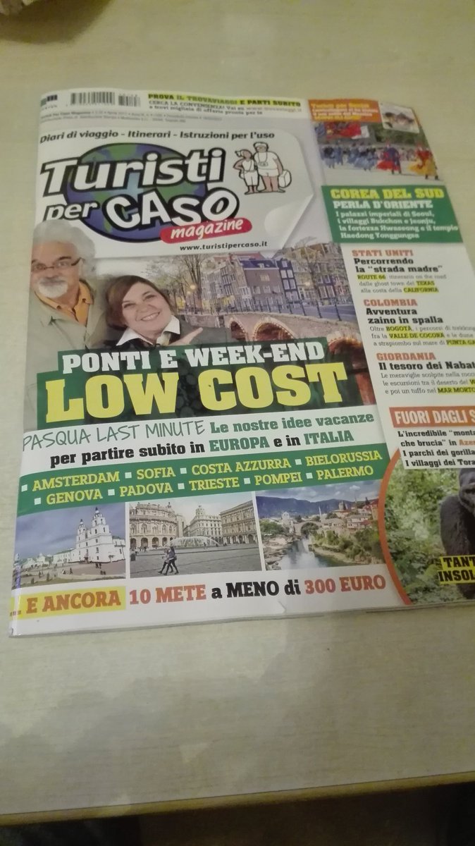 mcw91's tweet image. #tpcmagazine presa. Tweet più bello, letto. Proud of you @Viaggiincorso1 😍 
@turistipercaso