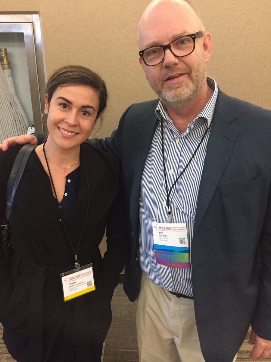 concepcionesol's tweet photo. Got to meet WIDA founder and explore the latest initiatives and developments from WIDA at their 9:30 session #TESOL17 #WIDA #BrowardESOL https://t.co/RBJbjZQ66f