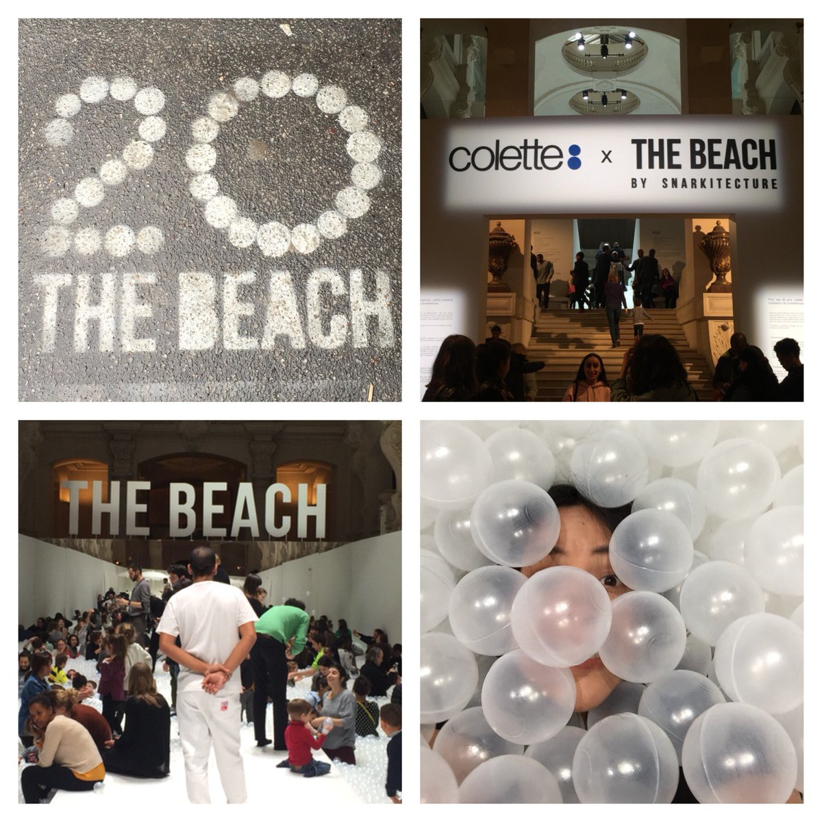 laurac_25's tweet photo. The Beach Paris @coletteparis #colette #colettebeach #colette20ans @snarkitecture #lesartsdecorafits #cocacolette @cocacolafr https://t.co/syyf7gk7si