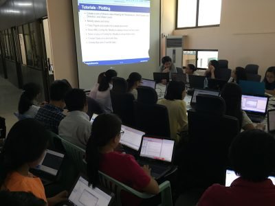 Hydronumerics's tweet photo. We're  running #HydroHub DSS training in Myanmar as part of the @WaterPartnersAU @AustradeIndia  @goyderinstitute https://t.co/C8ngqBDwJM https://t.co/JjARMVmB8C