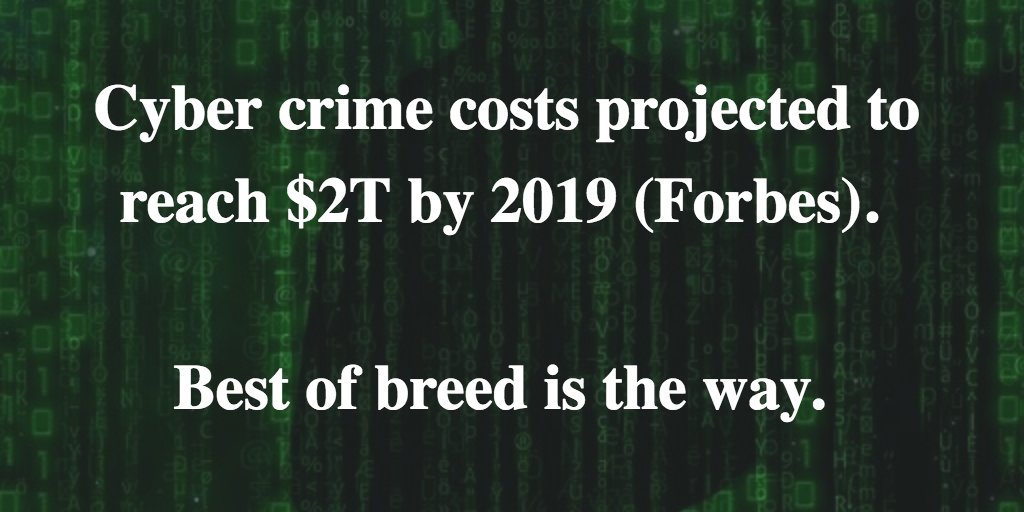 knowassets's tweet image. #Cybercrime costs projected to reach $2T by 2019. Best of breed cyber defence is the way! #CyberSecurity buff.ly/2ncgaaD #CyberSWAT