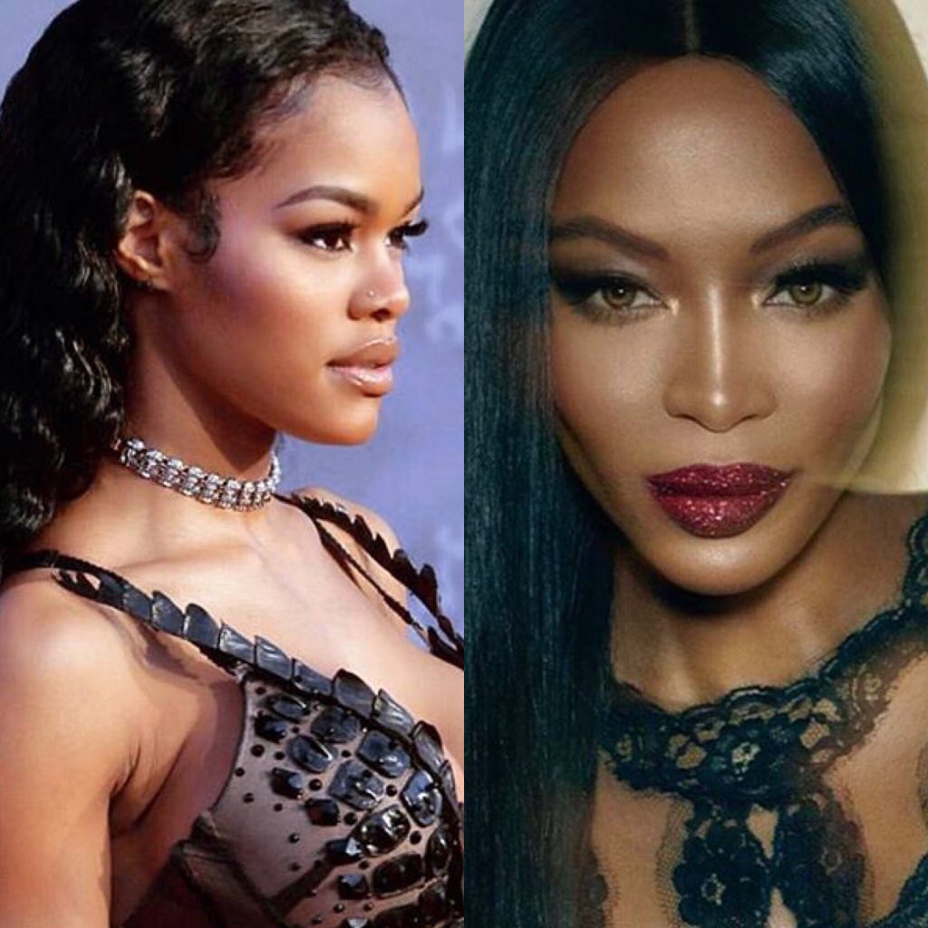 @C_ADDI3 also further proving teyana is brown skin but tell teyana not keeping up w/ Naomi? Both beautiful