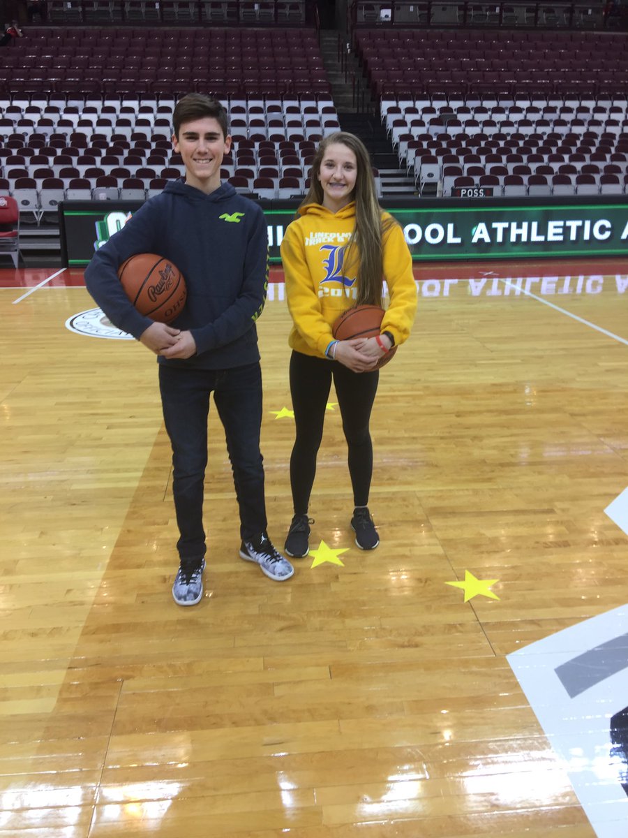 Annie and Clayton shooting at the Schott