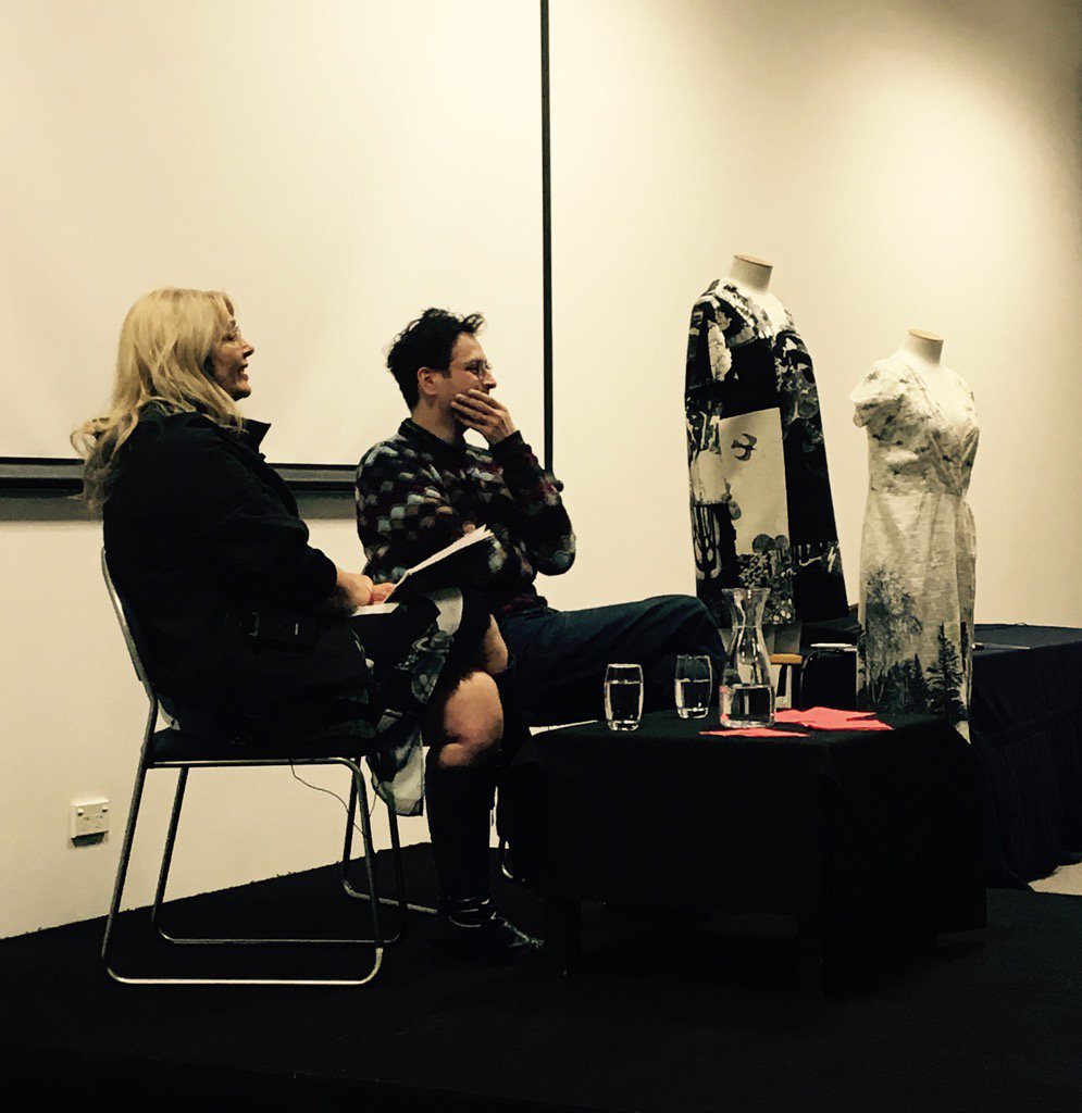 Paulo Melim Andersson talking <a href="/theDPAG/">Dunedin Art Gallery</a> about his work and background #idfw #idfashion