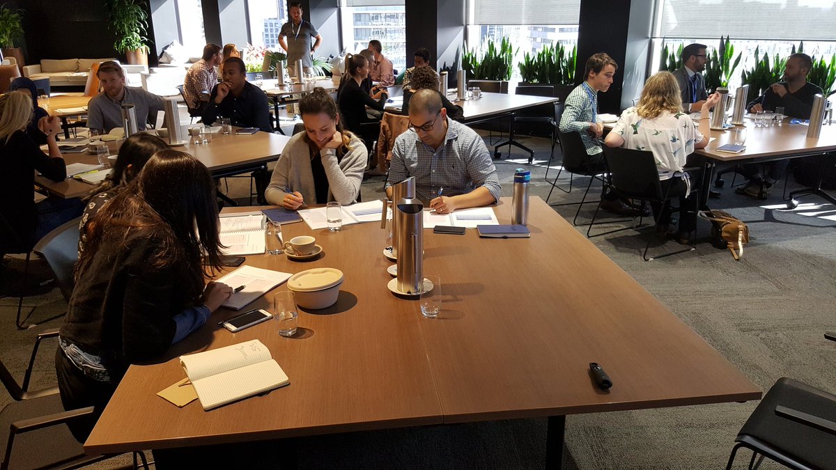 alangshur's tweet image. Day 2 of#googlepartners #salesmasterclass  in Melbourne. Working hard on how to ask open ended questions